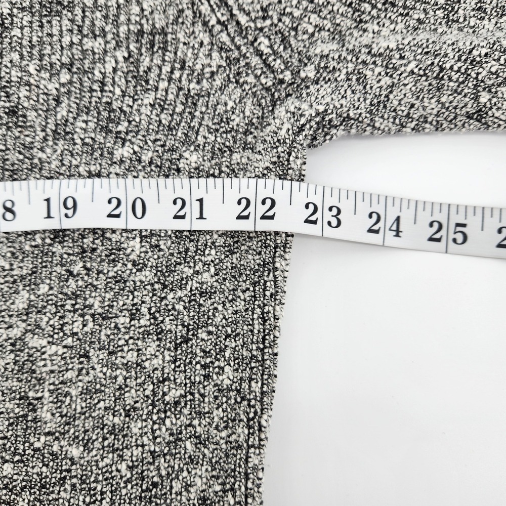 M.M. LaFleur Gray Knit‎ Cotton Blend Crewneck Pullover Sweater - Size L - Picture 5 of 6